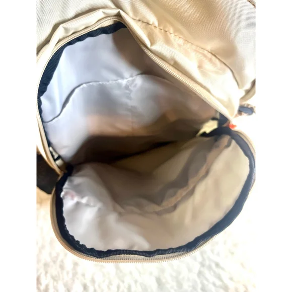 NWT $70 Adidas Core Advantage 4 Beige Backpack Unisex Large - Picture 9 of 14